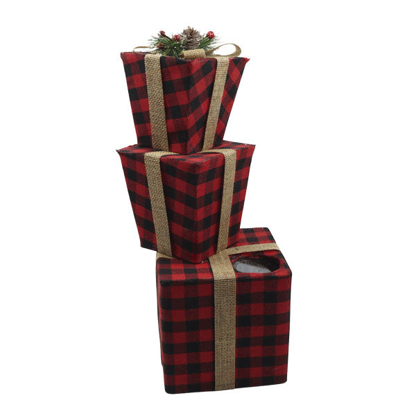 Proyector navideño cajas de regalo de luces 45cm