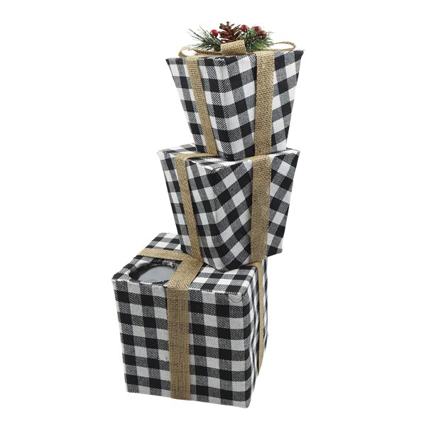 Proyector navideño cajas de regalo de luces 45cm