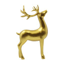 Figura reno dorado 15cm 2pz
