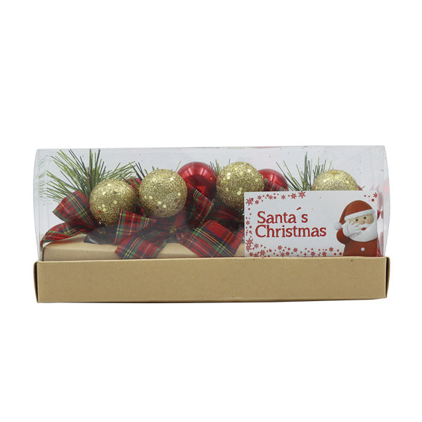 Set servilletero navideño 4 piezas
