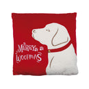 Almohadón navideño perro 40cm