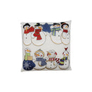 Almohadón navideño snowman 39.5cm x 39.5cm