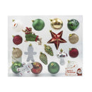 Caja de esferas y ornamentos de 19 unidades