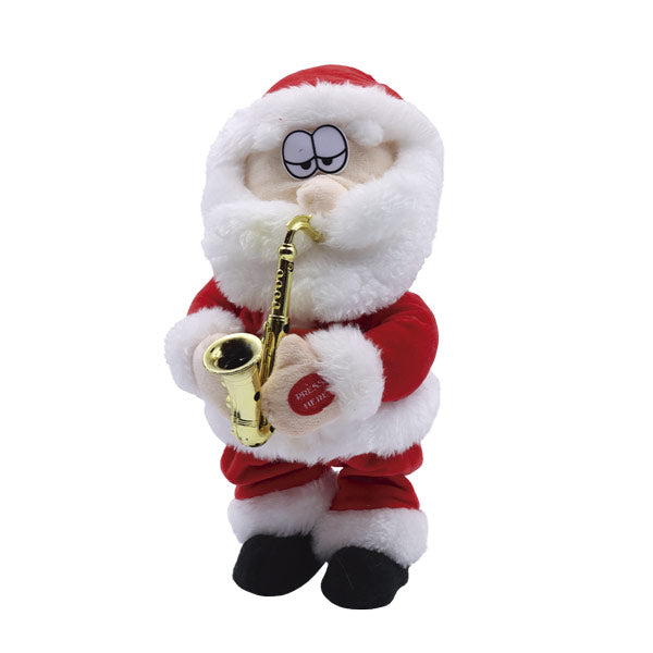 Figura animada santa 32cm