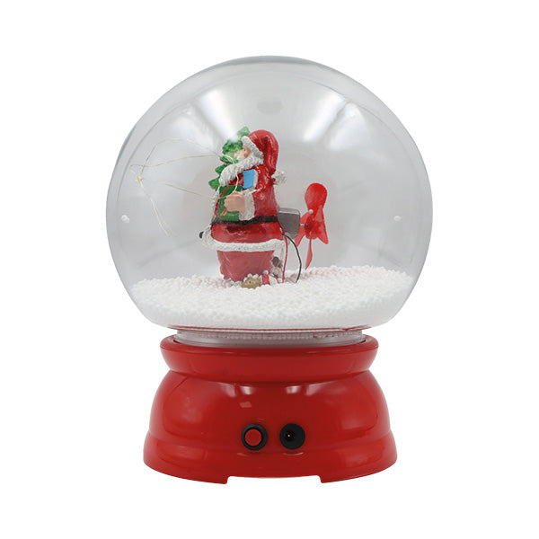 Bola de cristal Santa 24cm