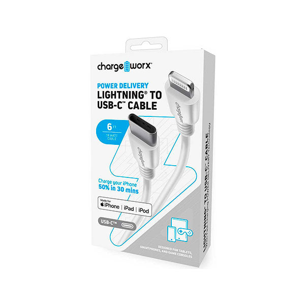 Cable Lightning USB-C CHA-CX4629WH Chargeworks