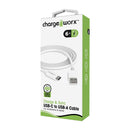 Cable USB-C A USB-A Chargeworx