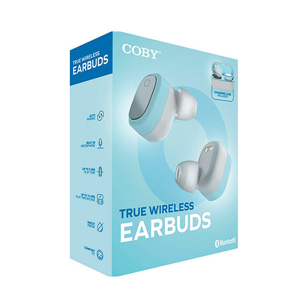 Earbuds BT Blancos COBY-CETW541WBL Coby