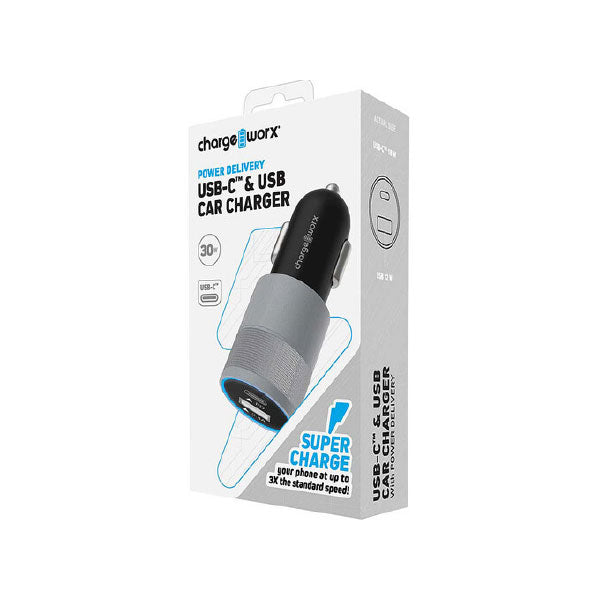 Cargador USB TIPO C CHA-CX3091BK Chargeworks