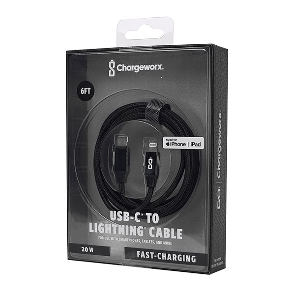 Cable USB-C a Lightning Chargeworks