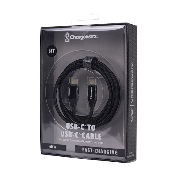 Cable USB-C a USB-C Chargeworks