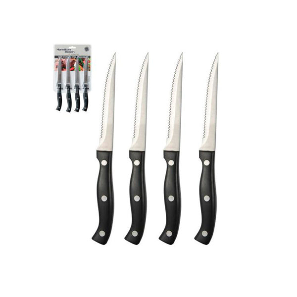 Set de 4 cuchillos sierra Hamilton Beach
