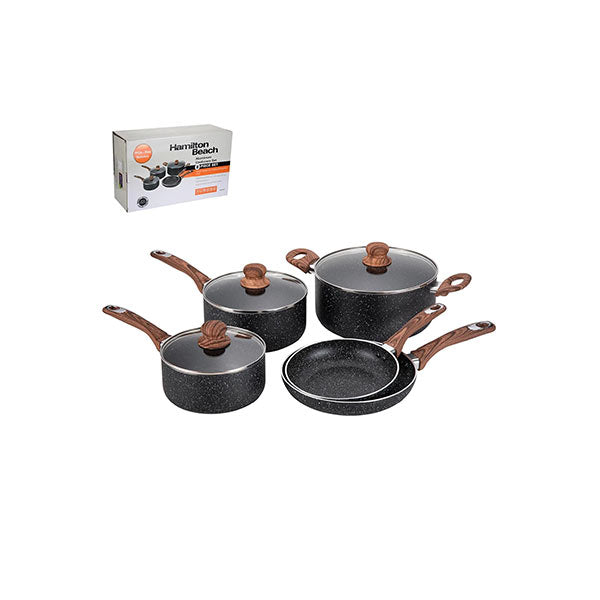 Set de Ollas con 8 piezas Hamilton Beach