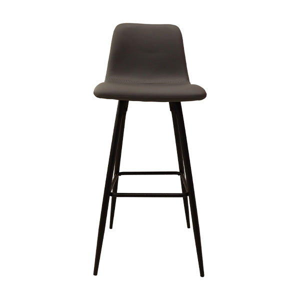 Silla para bar gris oscuro