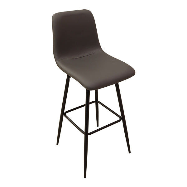 Silla para bar gris oscuro
