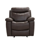 Sillón reclinable café