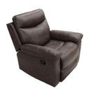 Sillón reclinable café