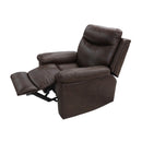 Sillón reclinable café