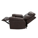 Sillón reclinable café