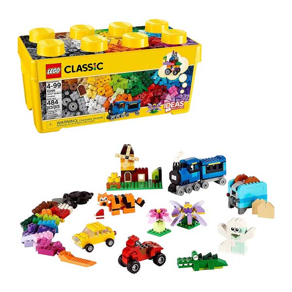 10696 Caja mediana de ladrillos creativos (484 piezas)