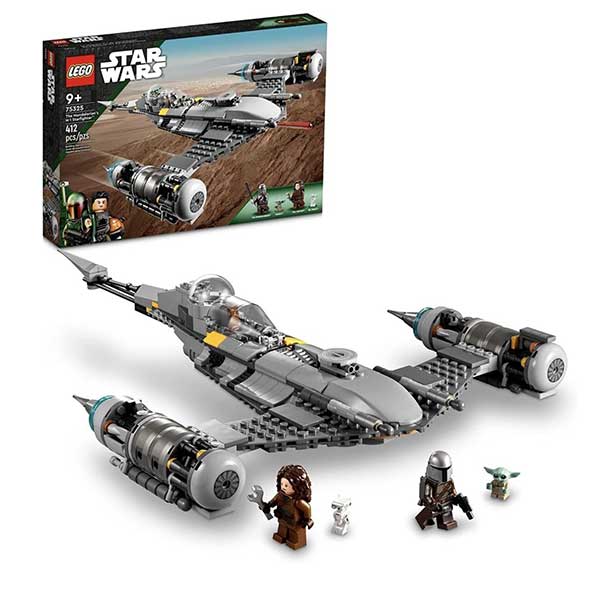 75325 Caza Estelar N-1 de The Mandalorian (412 piezas)