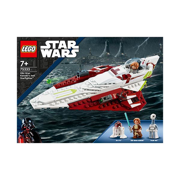 75333 Caza estelar Jedi de Obi-Wan Kenobi (282 piezas)