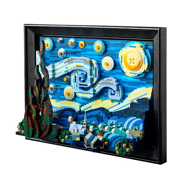 21333 Vincent Van Gogh: La noche estrellada (2316 piezas)