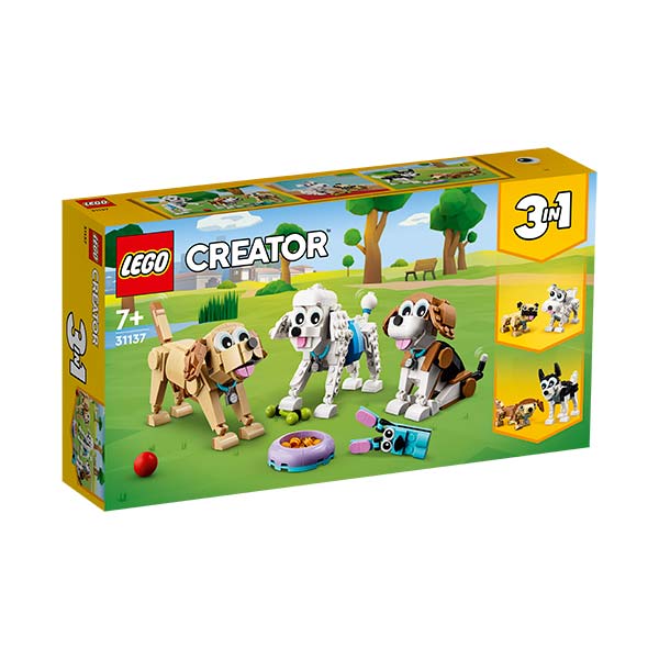 31137 Canes Adorables 3en1 (475 piezas)