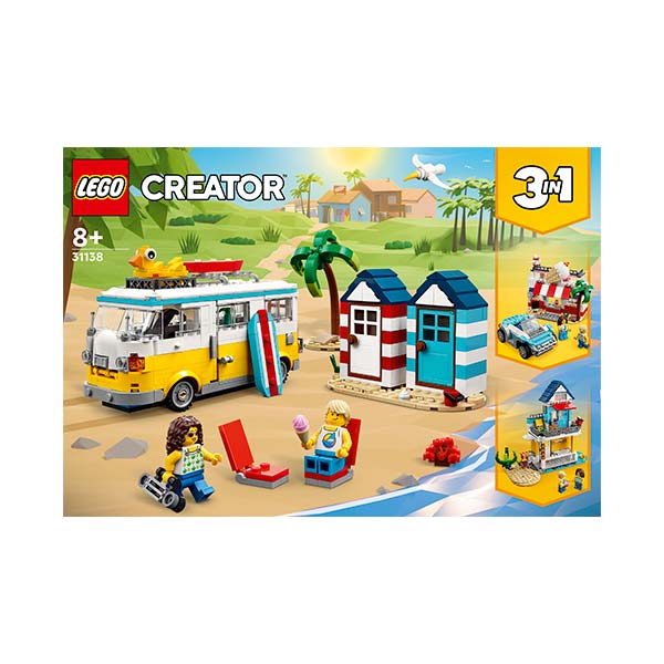 31138 Camioneta de Playa 3en1 (556 piezas)