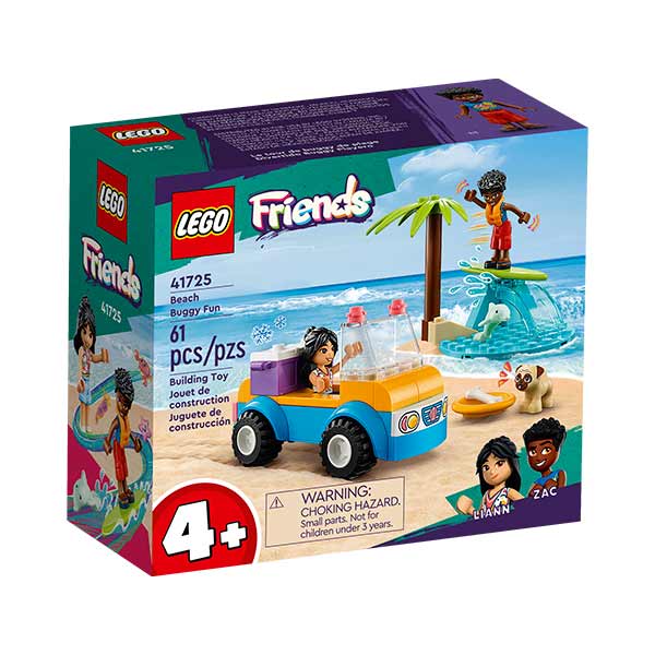 LEGO® Friends 41725 divertido buggy playero (61 piezas)