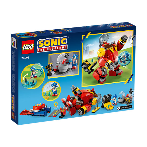 76993 Sonic Vs. Robot Death Egg del Dr. Eggman (615 piezas)