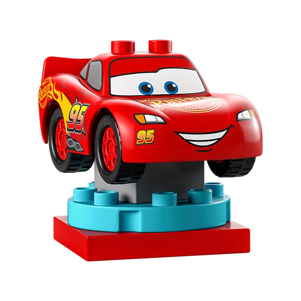 10996 Diversión en el Autolavado con el Rayo McQueen y Mate (29 piezas)