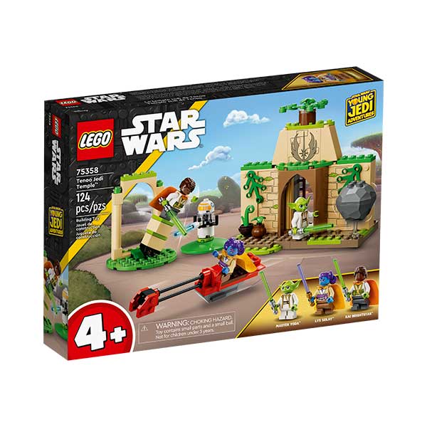 LEGO® Star Wars™ 75358 templo jedi de tenoo (124 piezas)