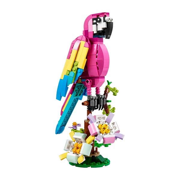31144 Loro Rosa Exótico 3en1 (253 piezas)