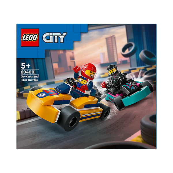 60400 Go-Karts y Pilotos de Carreras (99 piezas)