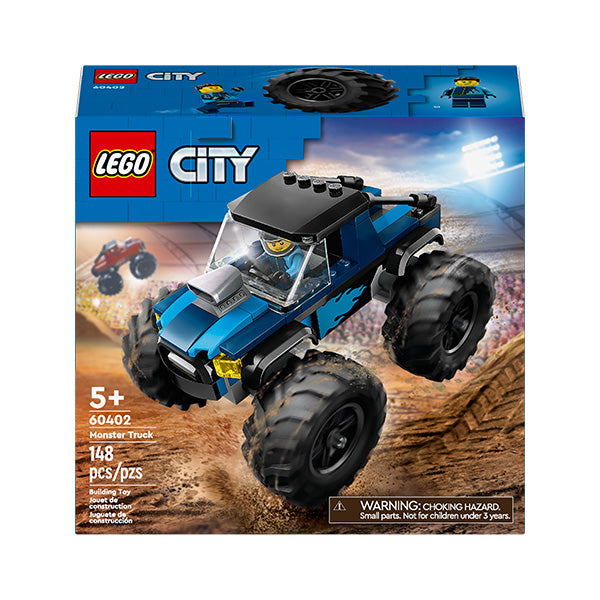60402 Carro Monstruo Azul (148 piezas)