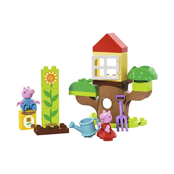 10431 Jardín y casa del árbol de Peppa Pig (20 piezas)