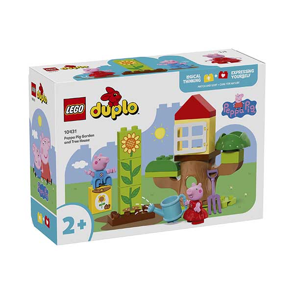 10431 Jardín y casa del árbol de Peppa Pig (20 piezas)