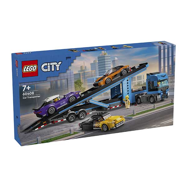 60408 Camión de Transporte con Deportivos (998 piezas)