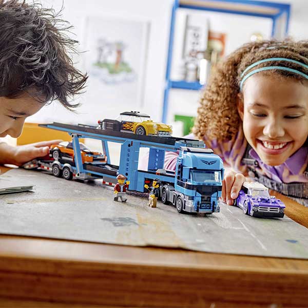 60408 Camión de Transporte con Deportivos (998 piezas)