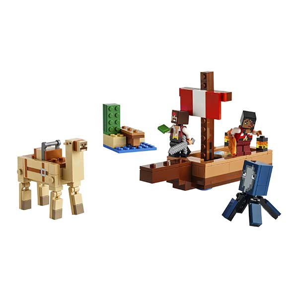 21259 El Viaje en el Barco Pirata (166 piezas)