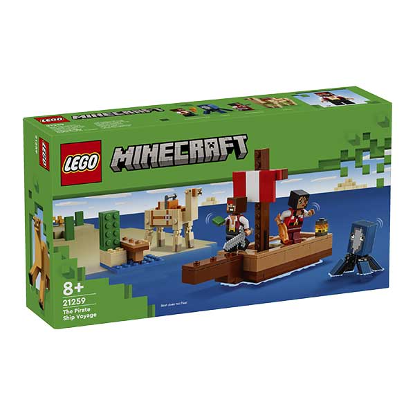 21259 El Viaje en el Barco Pirata (166 piezas)