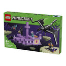 21264 El dragón Ender y el barco del End (657 piezas)