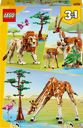 31150 Safari de Animales Salvajes (780 piezas)