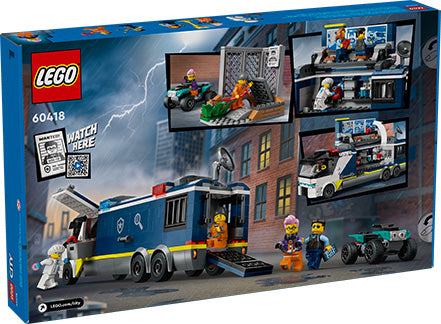 60418 Laboratorio de Criminología Móvil de la Policía (674 piezas)