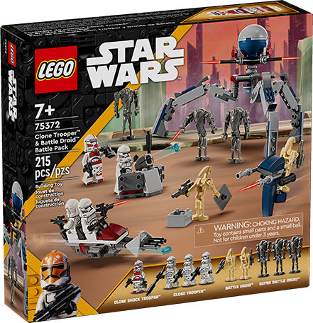 75372 Pack de combate: clon trooper (215 piezas)