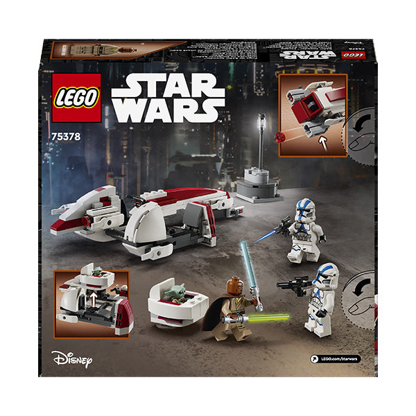 75378 Escape en speeder barc (221 piezas)