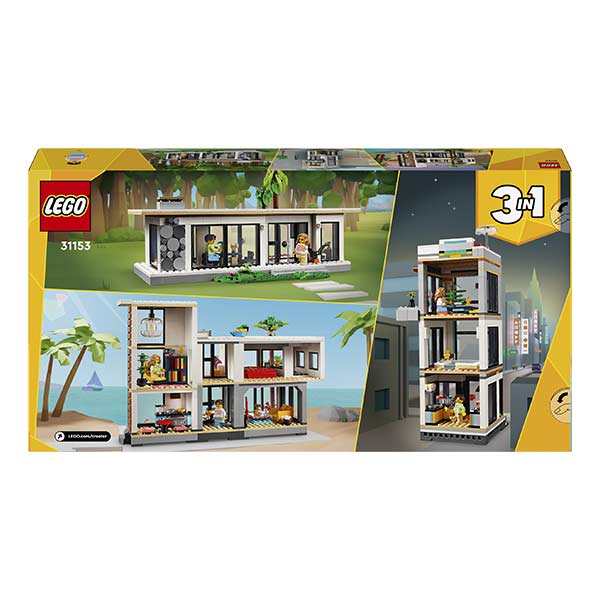 31153 Casa Moderna 3en1 (939 piezas)