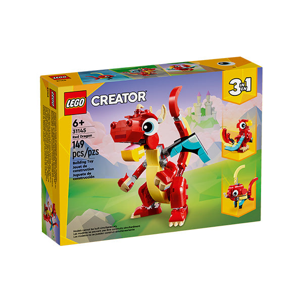 31145 Dragón Rojo (149 piezas)