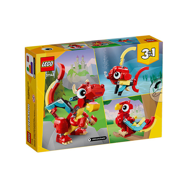 31145 Dragón Rojo (149 piezas)